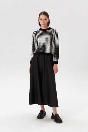celine-triko-kisa-kazak-siyah-beyaz-a6b494